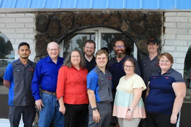 The Countryside Auto Care team outside the Blackfoot, Idaho shop